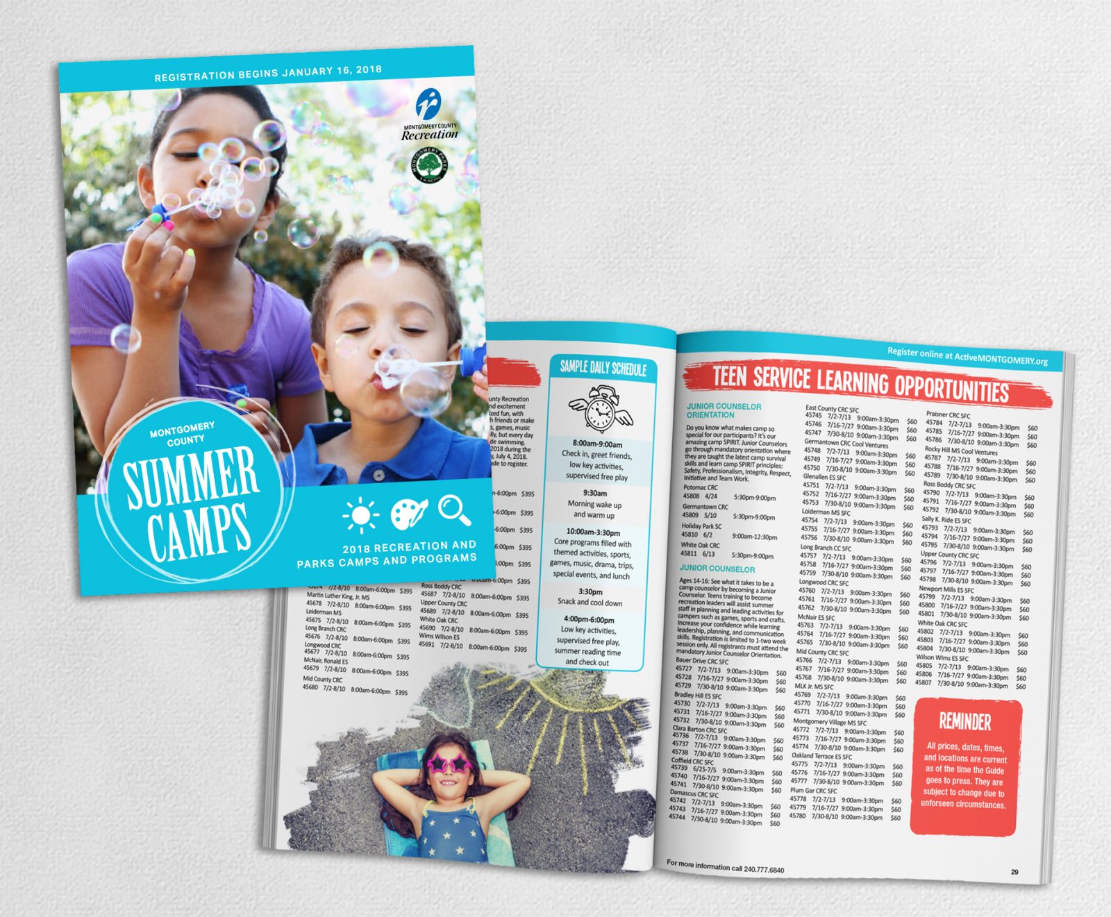 Montgomery County Recreation Summer Camp Guide Christine McCary